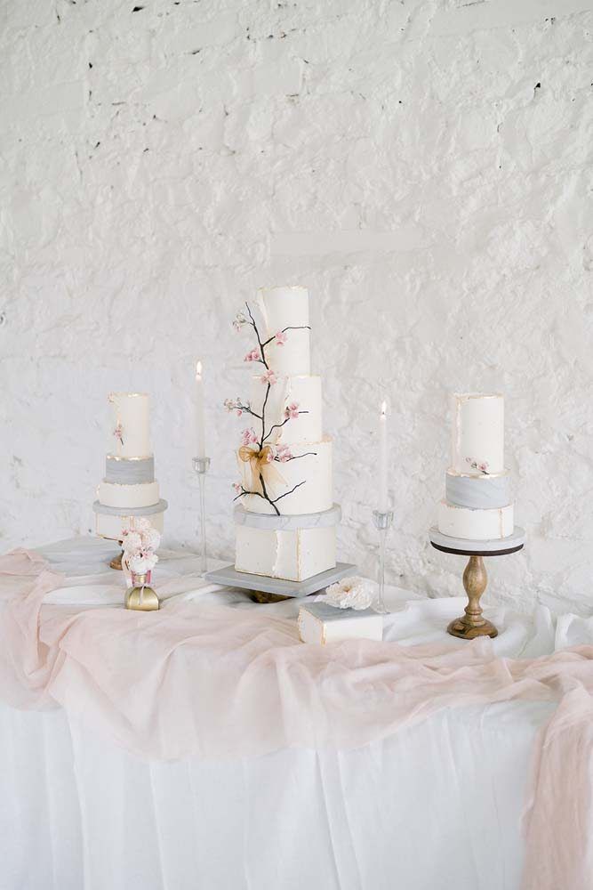 Bolo de Casamento: 60 Ideias Deslumbrantes para se Inspirar