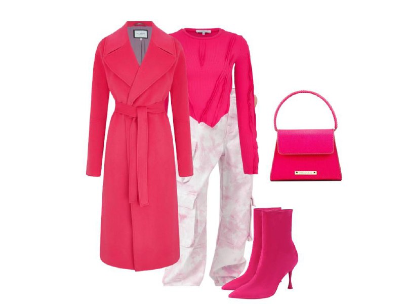 Розовый total look — отличное решение для первых весенних деньков.Я построила об…