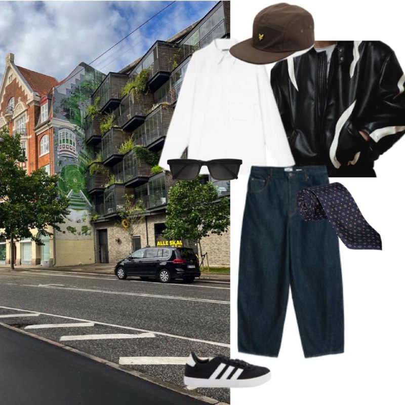 Мужской образ, вдохновленный street style Копенгагена.Мысленно перенесемся на ул…