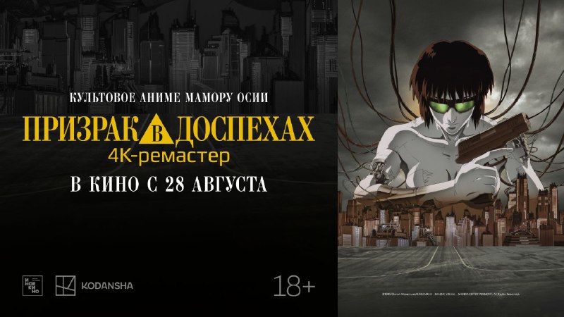 Призрак в доспехах 1995Режиссер: Мамору …