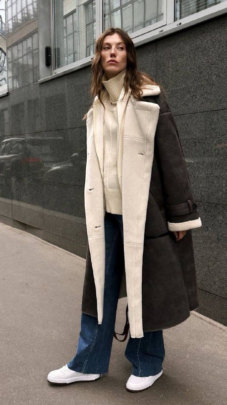 Сегодня такое дубленочное inspo.В гардеробе у меня до сих пор нет дубленки, хотя…