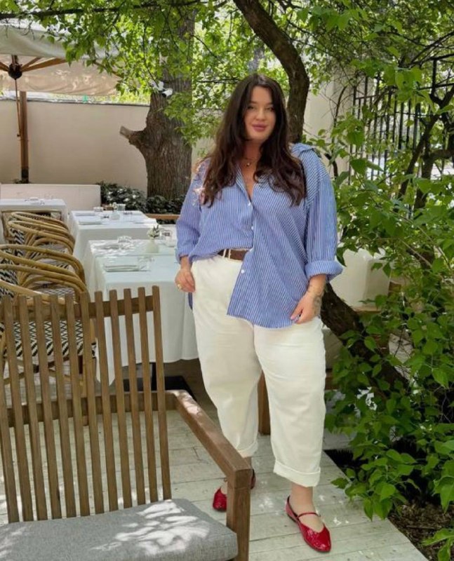 Как выглядеть классно Plus size в обычных джинсах?На самом деле, чтобы образ с д…