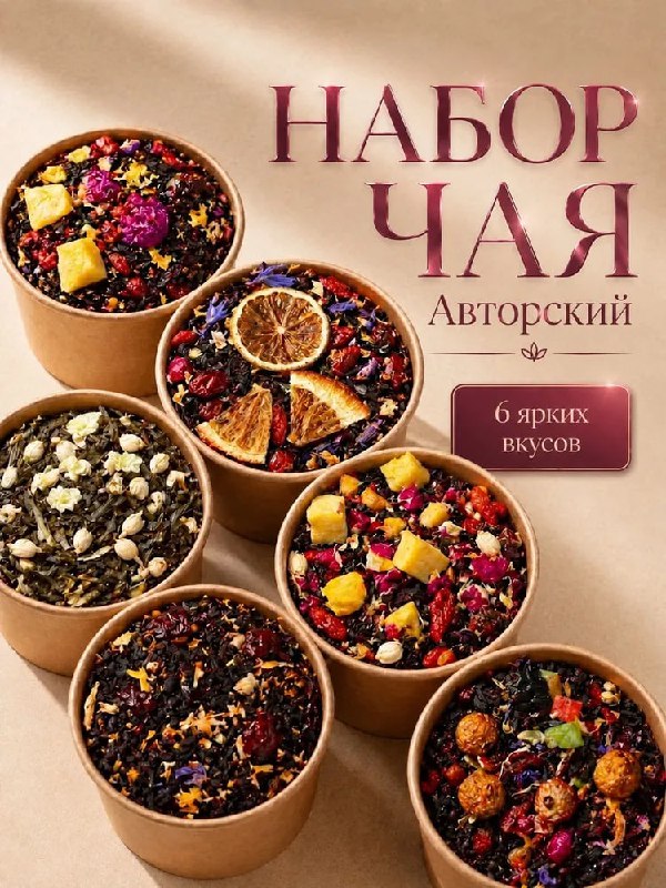 Вкусные подарки. Это набор листового чая…